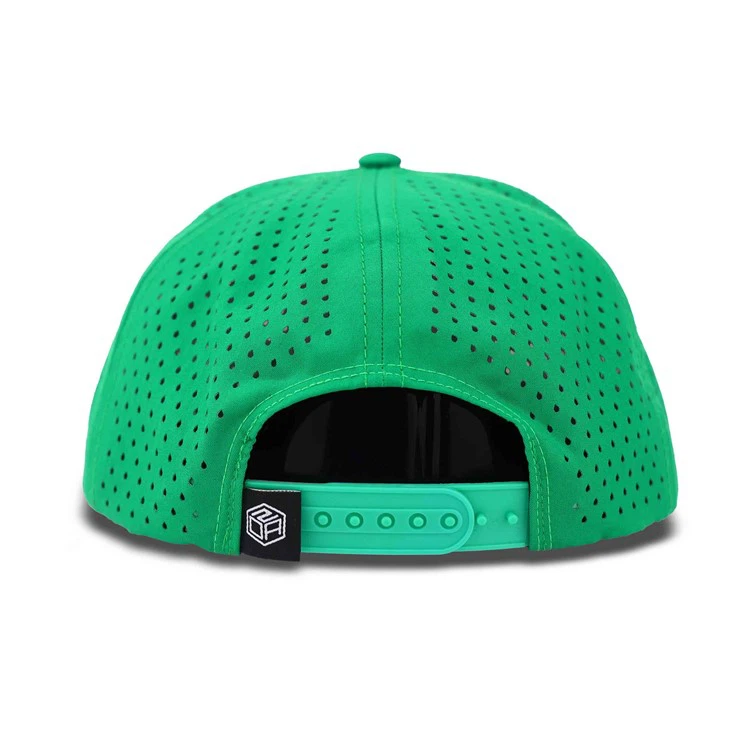 Coconut Tree Print Green Color Scheme Snapback Cap