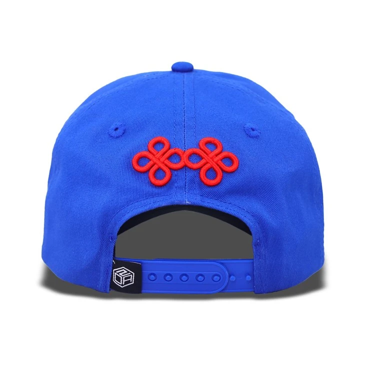 Dark Blue Lion Dance Pattern Baseball Cap